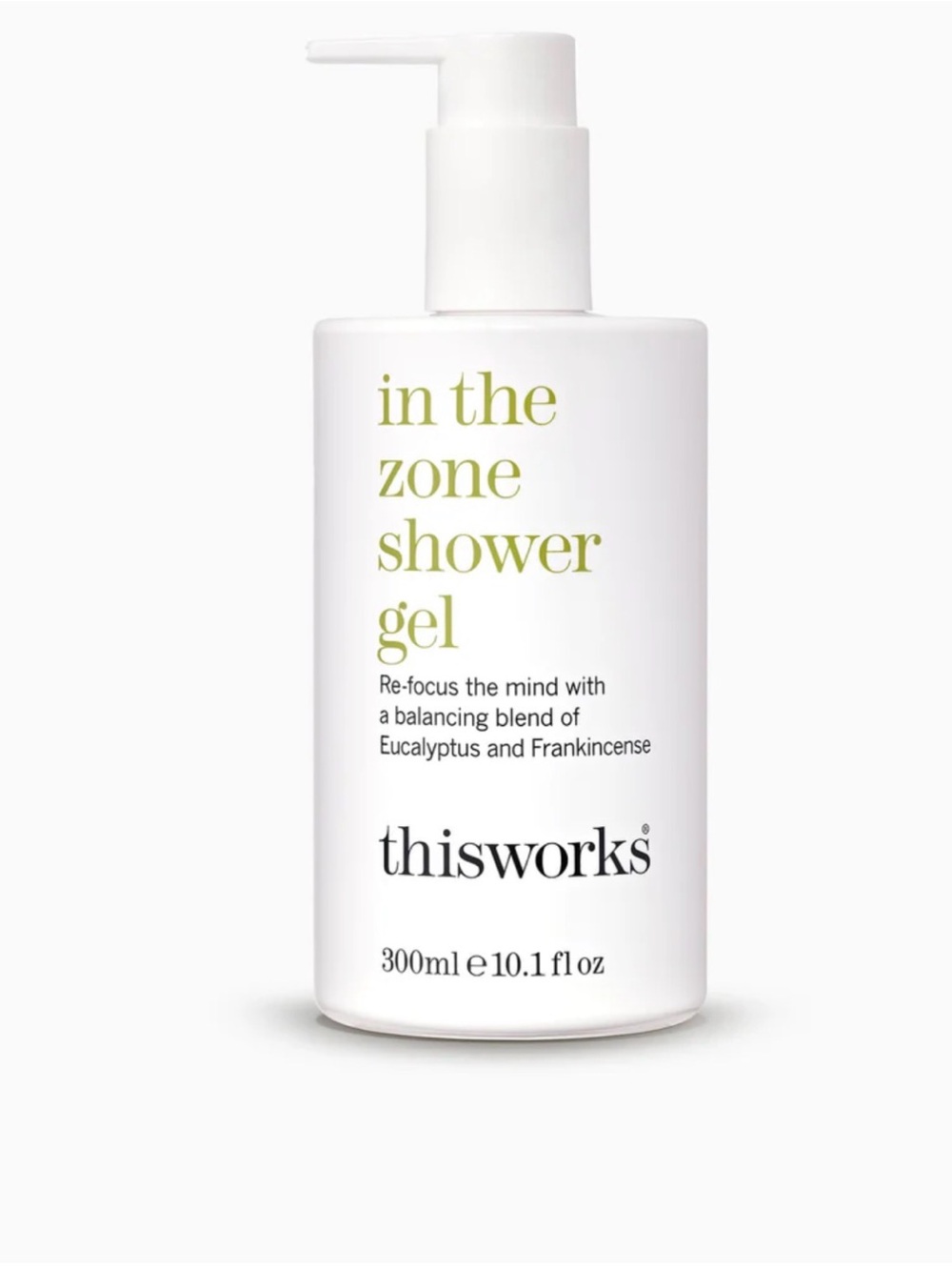 In The Zone Shower Gel — White